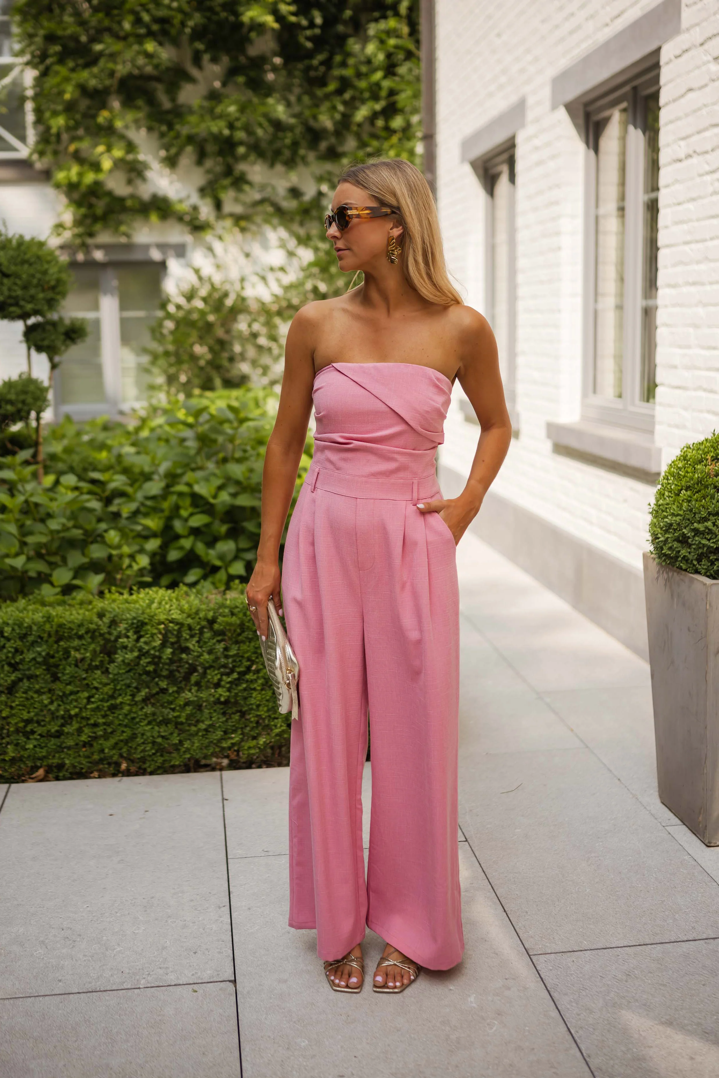 Maina jumpsuit - pink